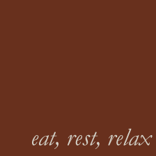 eat, rest, relax